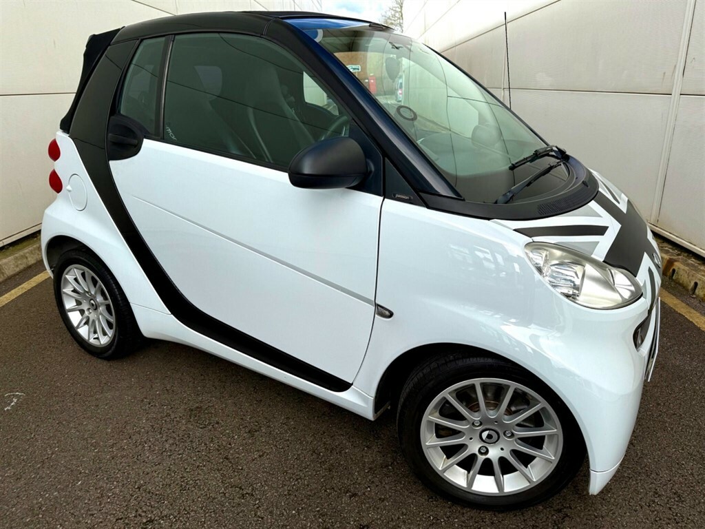 Smart Fortwo Cabrio 1.0 Mhd Passion Cabriolet Softtouch Euro 5 Ss 2 White #5