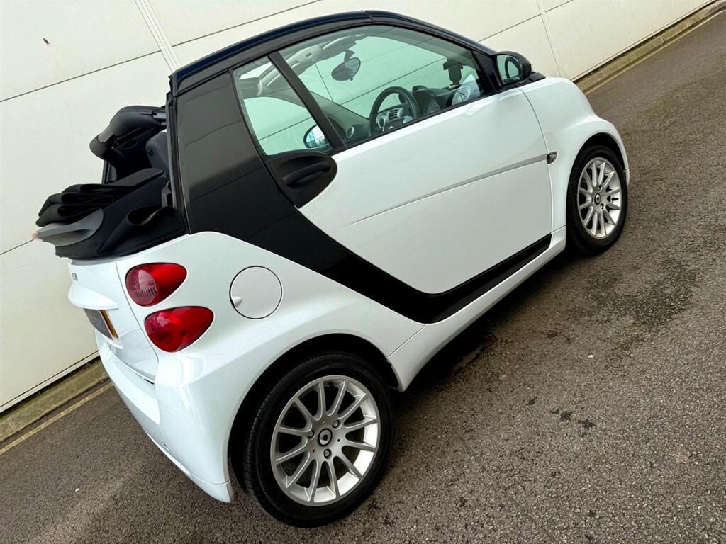 Smart Fortwo Cabrio 1.0 Mhd Passion Cabriolet Softtouch Euro 5 Ss 2 White #6