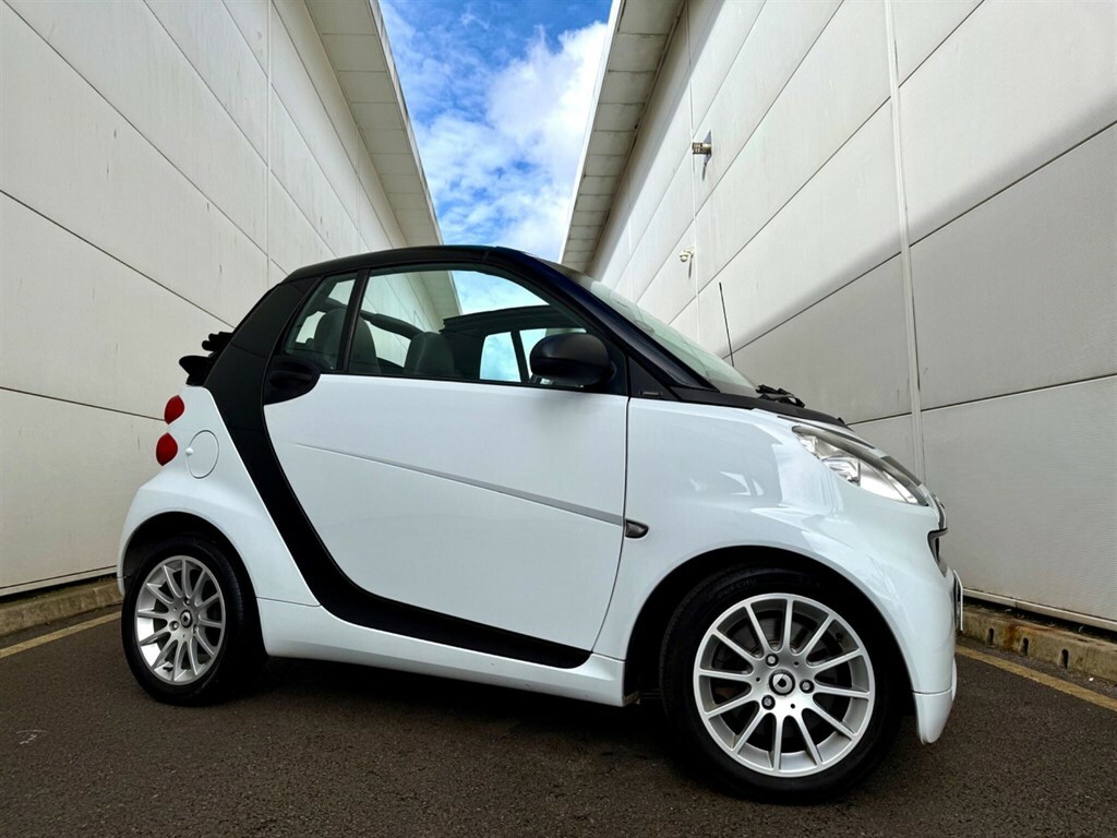 Smart Fortwo Cabrio 1.0 Mhd Passion Cabriolet Softtouch Euro 5 Ss 2 White #4