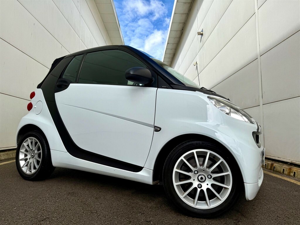 Smart Fortwo Cabrio 1.0 Mhd Passion Cabriolet Softtouch Euro 5 Ss 2 White #8