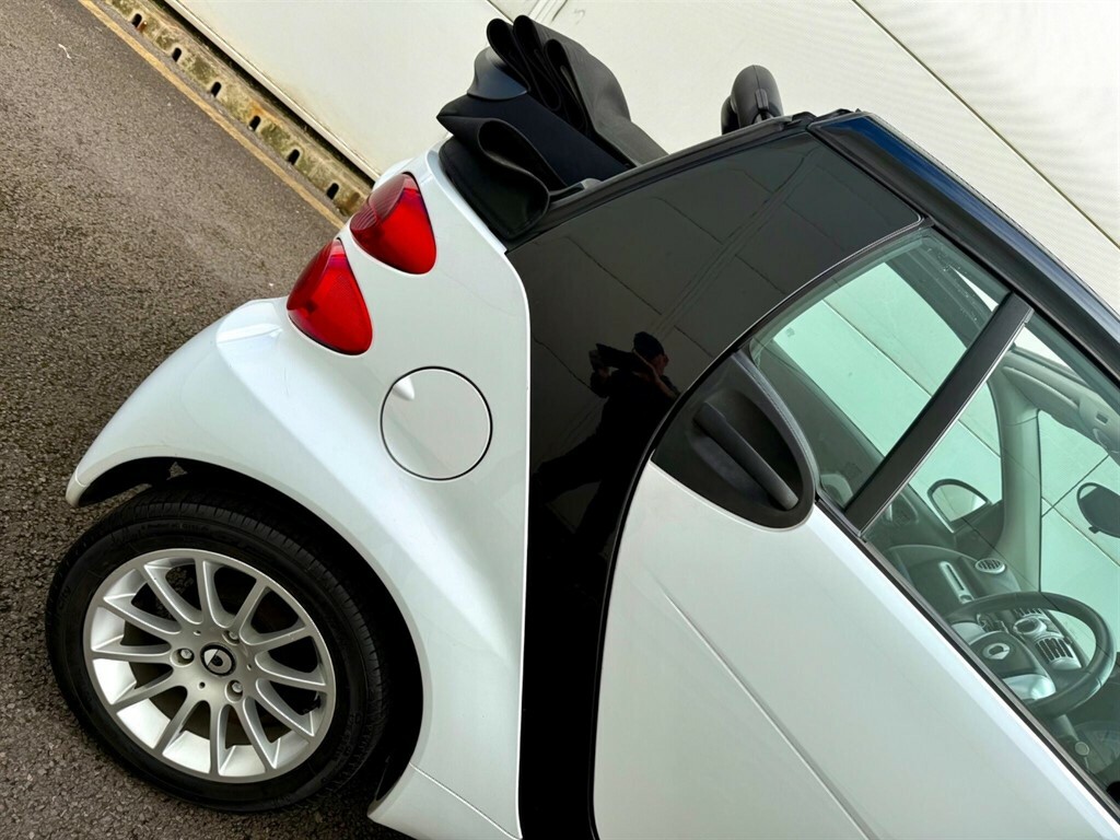 Smart Fortwo Cabrio 1.0 Mhd Passion Cabriolet Softtouch Euro 5 Ss 2 White #3