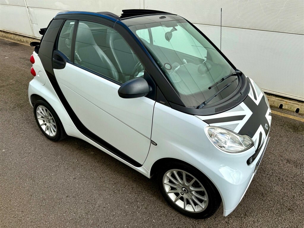 Smart Fortwo Cabrio 1.0 Mhd Passion Cabriolet Softtouch Euro 5 Ss 2 White #11