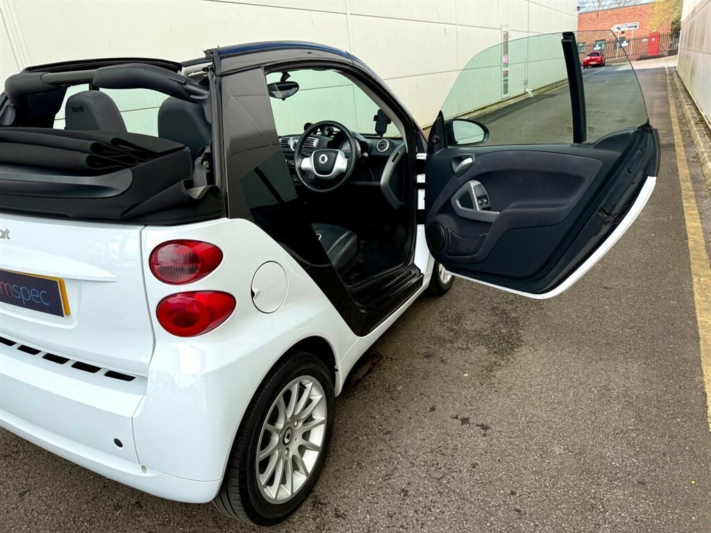 Smart Fortwo Cabrio 1.0 Mhd Passion Cabriolet Softtouch Euro 5 Ss 2 White #13
