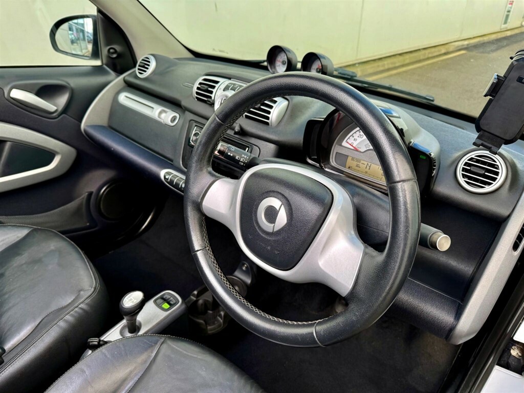 Smart Fortwo Cabrio 1.0 Mhd Passion Cabriolet Softtouch Euro 5 Ss 2 White #25