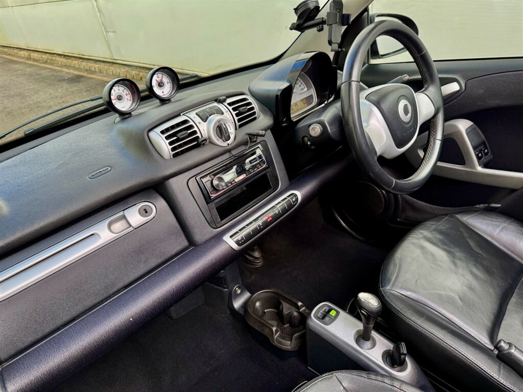 Smart Fortwo Cabrio 1.0 Mhd Passion Cabriolet Softtouch Euro 5 Ss 2 White #26