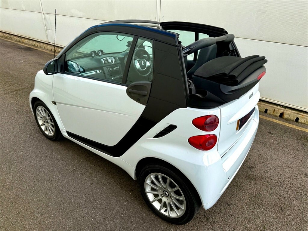 Smart Fortwo Cabrio 1.0 Mhd Passion Cabriolet Softtouch Euro 5 Ss 2 White #7