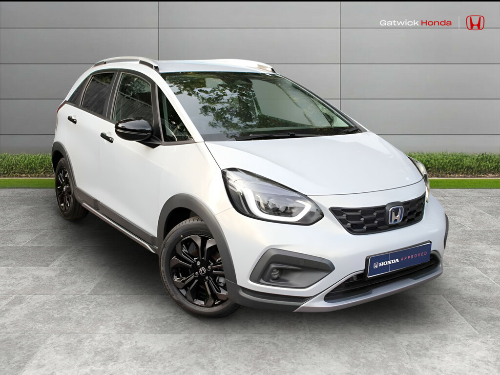 Honda Jazz 1.5 I-mmd Hybrid Crosstar Advance Ecvt White