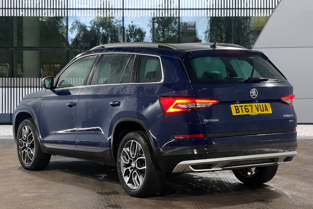 Skoda Kodiaq 1.4 Tsi 150 Scout 4X4 Dsg 7 Seat Blue #4