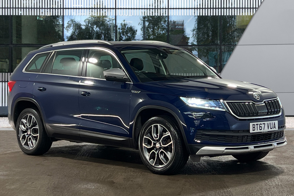 Skoda Kodiaq 1.4 Tsi 150 Scout 4X4 Dsg 7 Seat Blue