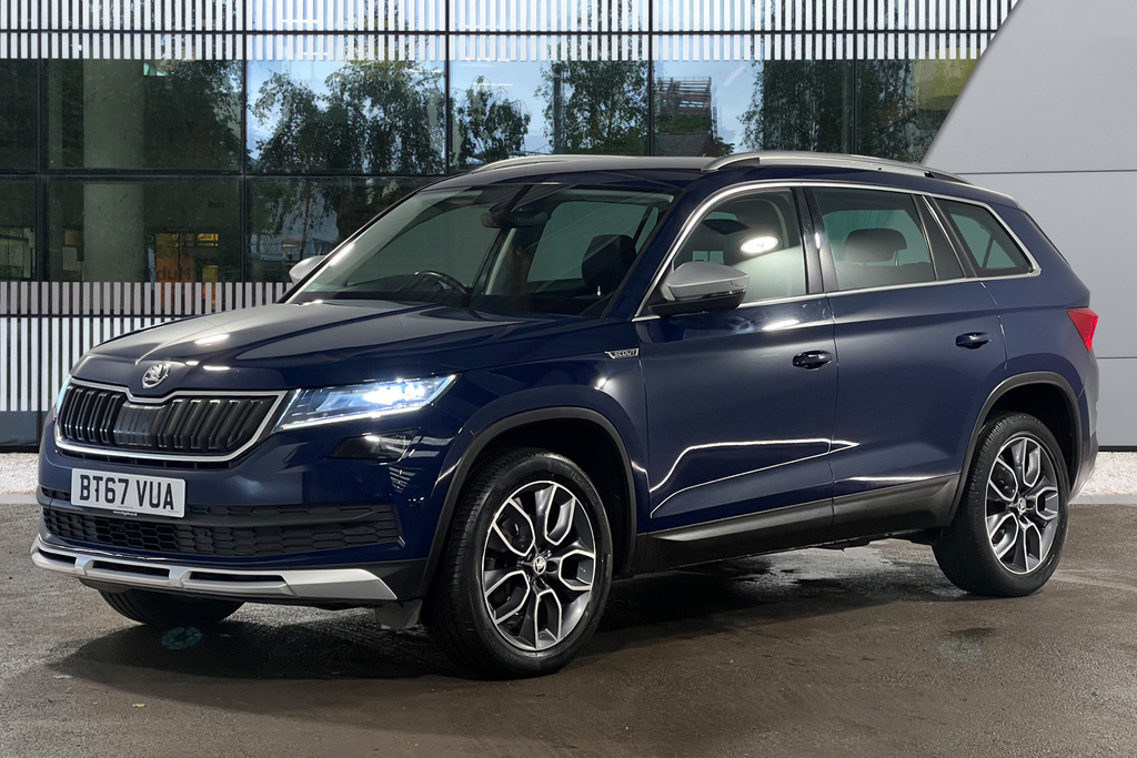 Skoda Kodiaq 1.4 Tsi 150 Scout 4X4 Dsg 7 Seat Blue #2