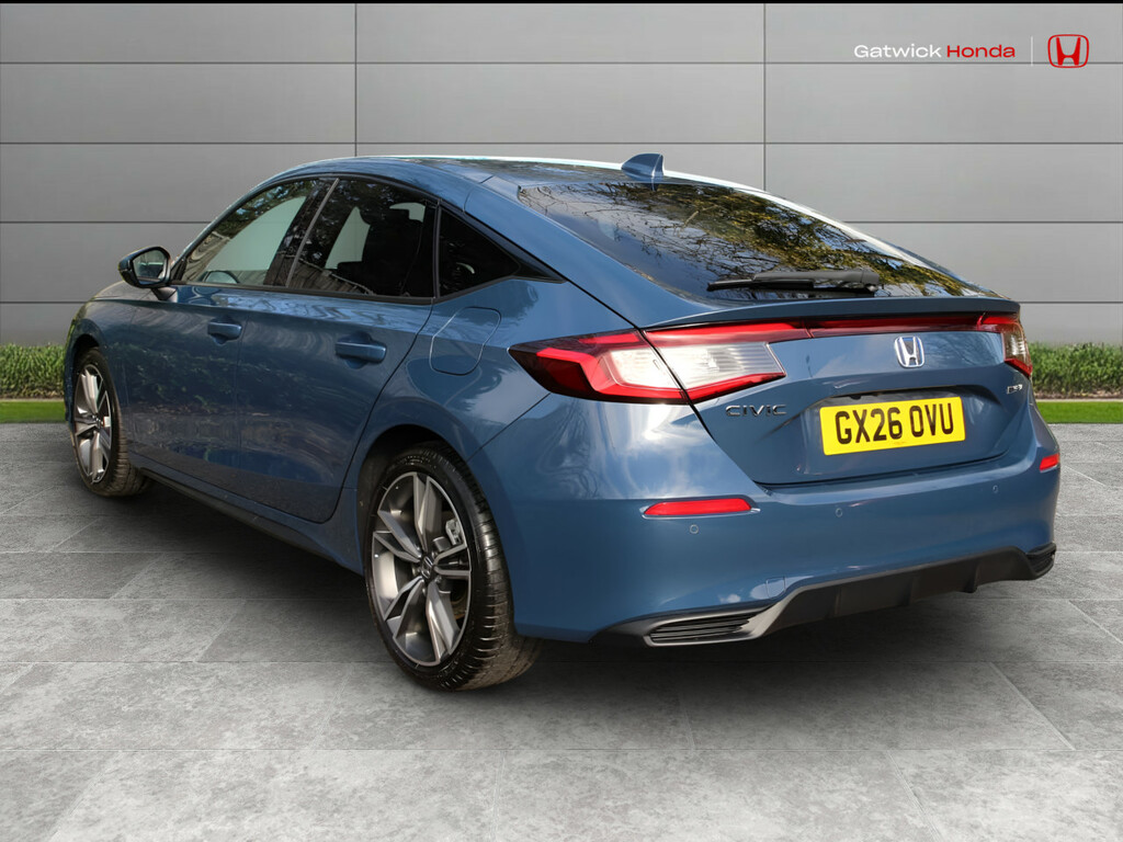 Honda Civic 2.0 Ehev Advance Cvt Blue #3