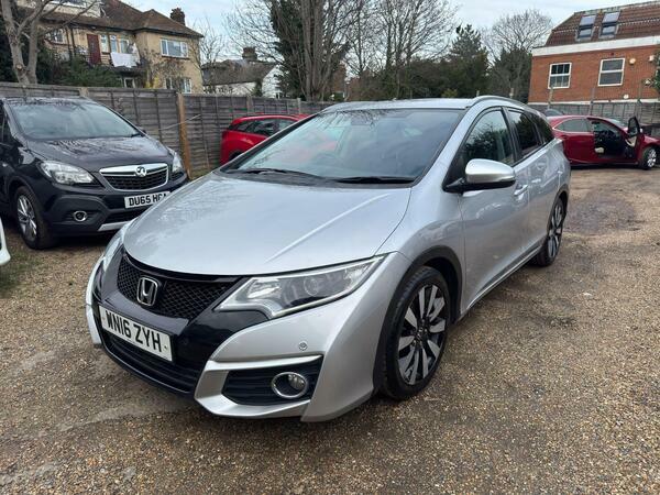 Honda Civic 1.8 I-vtec Sr Tourer Euro 6 Ss WN16ZYH #6