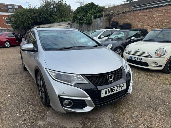 Honda Civic 1.8 I-vtec Sr Tourer Euro 6 Ss WN16ZYH #2