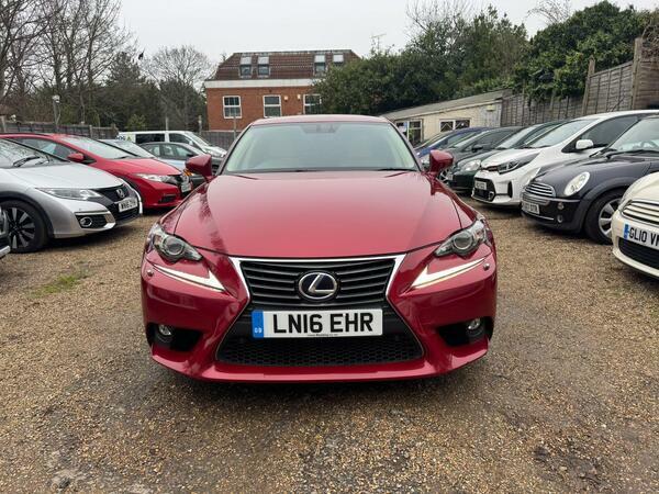 Lexus IS 2.5 300H Executive Edition E-cvt Euro 6 Ss LN16EHR Red #3