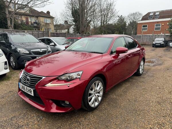 Lexus IS 2.5 300H Executive Edition E-cvt Euro 6 Ss LN16EHR Red #6