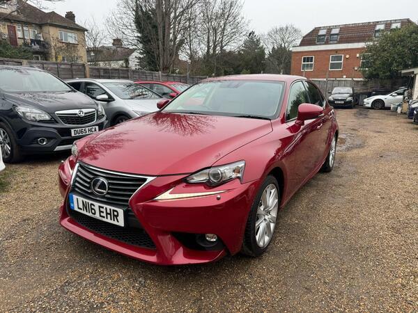 Lexus IS 2.5 300H Executive Edition E-cvt Euro 6 Ss LN16EHR Red #5