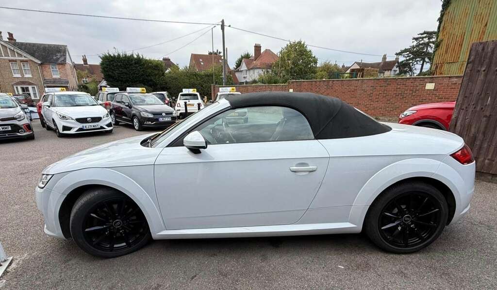 Audi TT 2.0 Tt Roadster Sport Tfsi RA65BWF White #6
