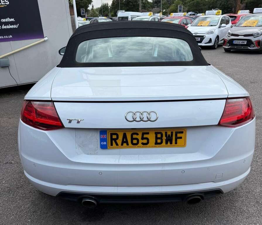 Audi TT 2.0 Tt Roadster Sport Tfsi RA65BWF White #2