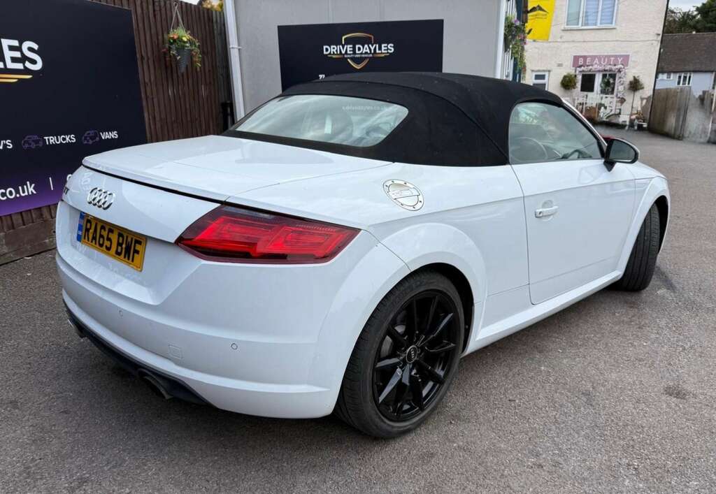 Audi TT 2.0 Tt Roadster Sport Tfsi RA65BWF White #4
