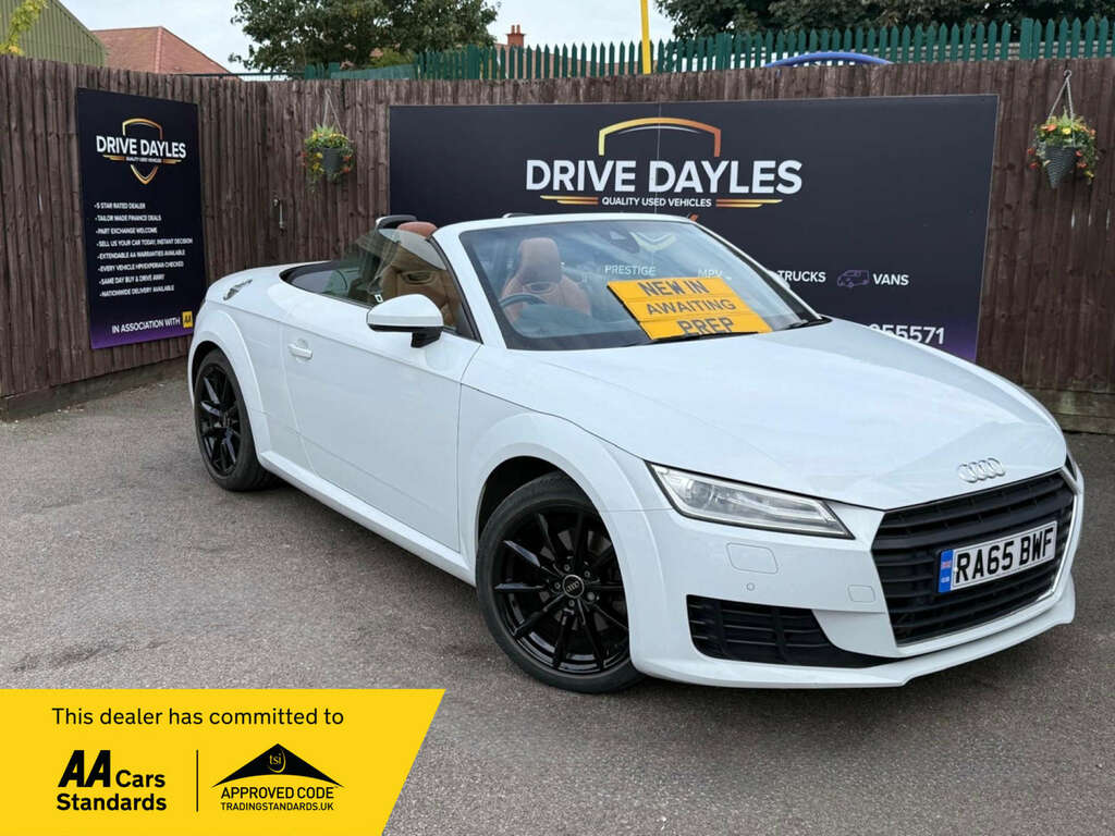 Audi TT 2.0 Tt Roadster Sport Tfsi White