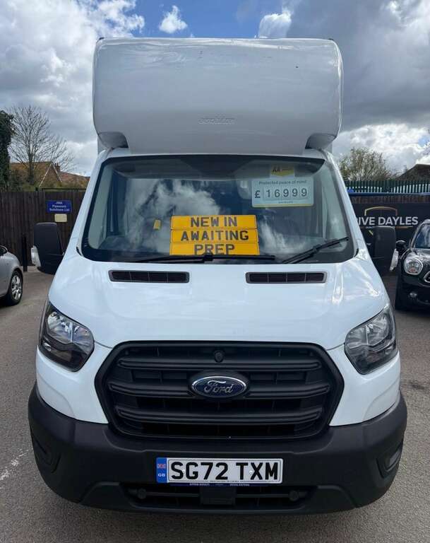 Ford Transit Custom 2.0 Transit 350 Leader Ecoblue SG72TXM White #2