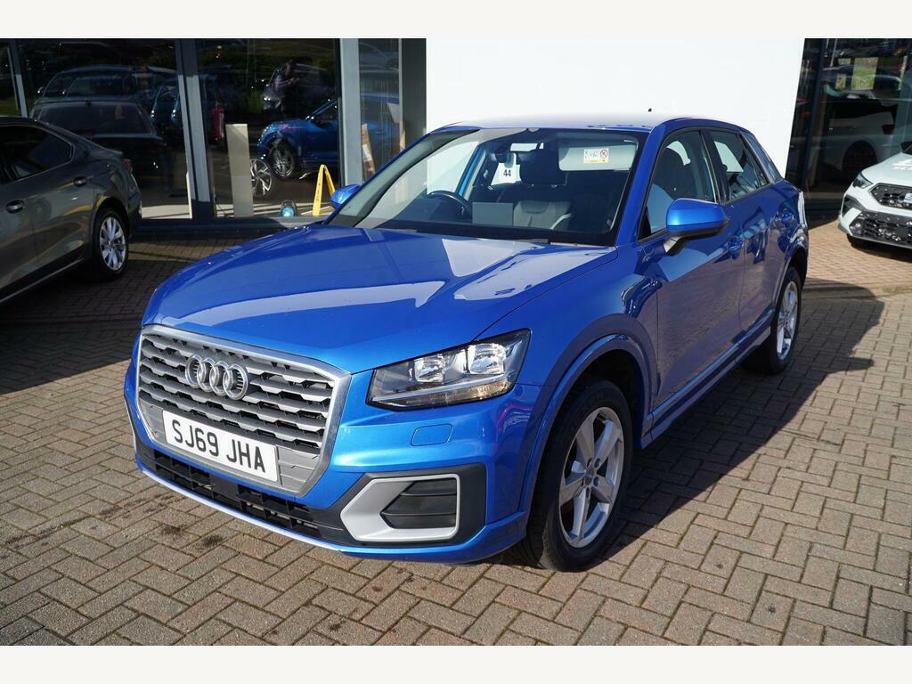 Audi Q2 1.0 Tfsi 30 Sport Suv SJ69JHA Blue #3