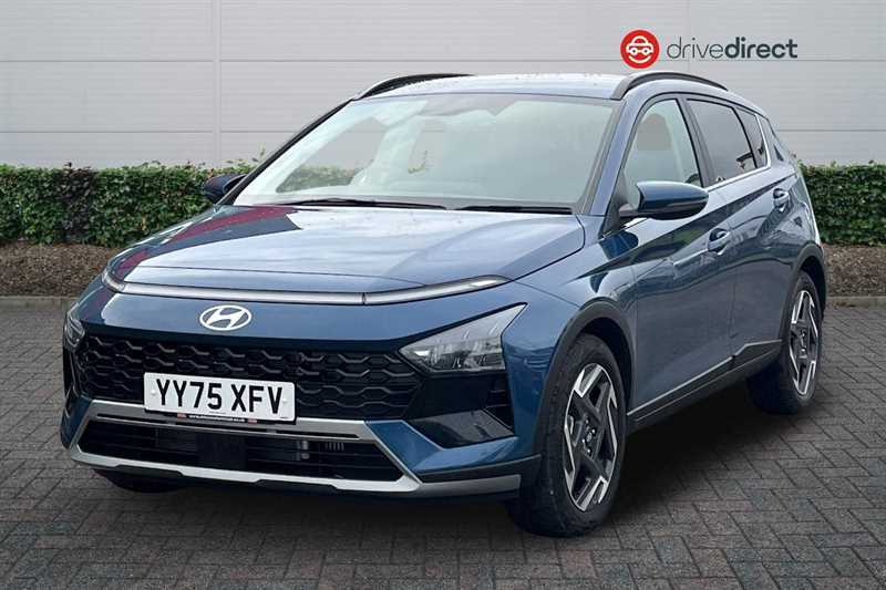 Hyundai Bayon 1.0 T-gdi Tech Line Suv Dct Euro 6 Ss YY75XFV Blue #6