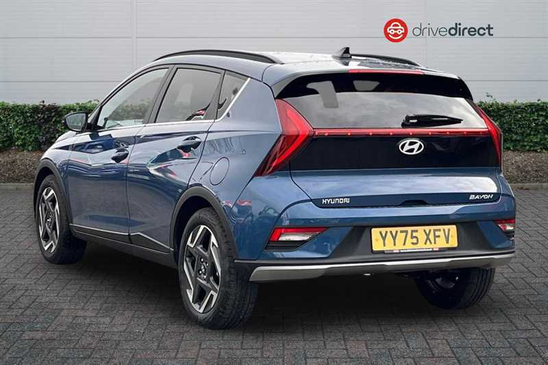 Hyundai Bayon 1.0 T-gdi Tech Line Suv Dct Euro 6 Ss YY75XFV Blue #4