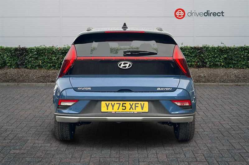 Hyundai Bayon 1.0 T-gdi Tech Line Suv Dct Euro 6 Ss YY75XFV Blue #3