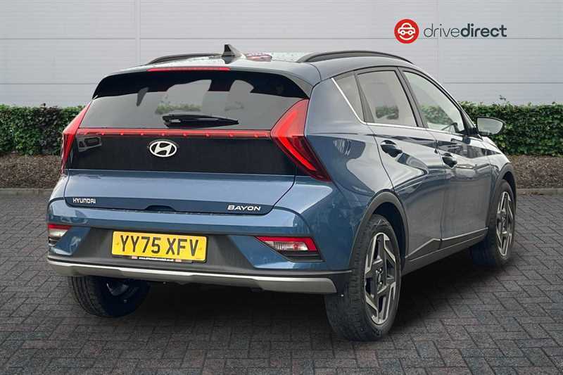 Hyundai Bayon 1.0 T-gdi Tech Line Suv Dct Euro 6 Ss YY75XFV Blue #2