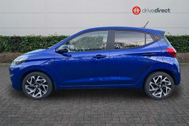 Hyundai I10 1.0 T-gdi N Line Hatchback Euro NY21CKG Blue #6