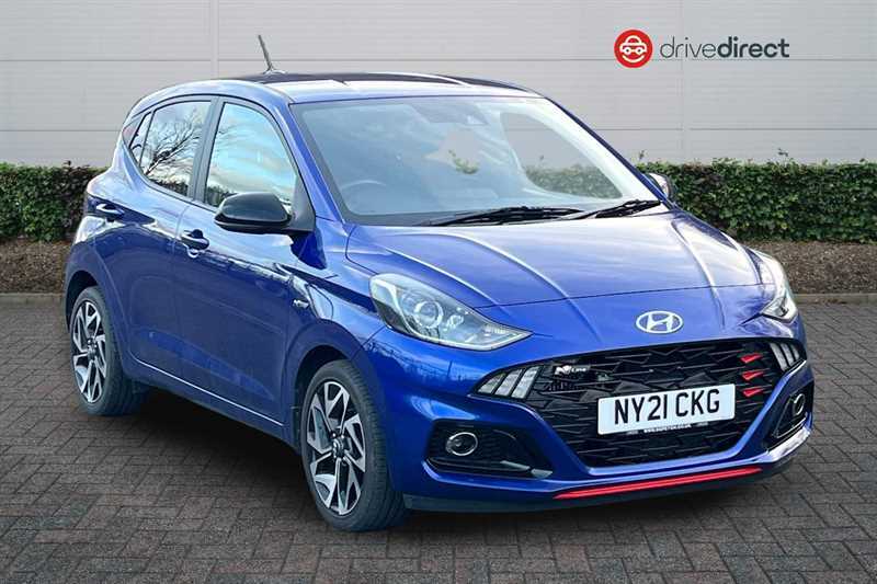 Hyundai I10 1.0 T-gdi N Line Hatchback Euro Blue