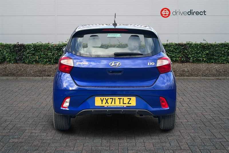 Hyundai I10 1.2 Se Connect Hatchback Euro 6 S YX71TLZ Blue #4