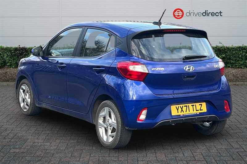 Hyundai I10 1.2 Se Connect Hatchback Euro 6 S YX71TLZ Blue #5