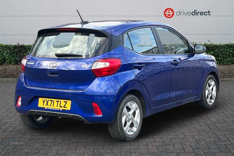 Hyundai I10 1.2 Se Connect Hatchback Euro 6 S YX71TLZ Blue #3