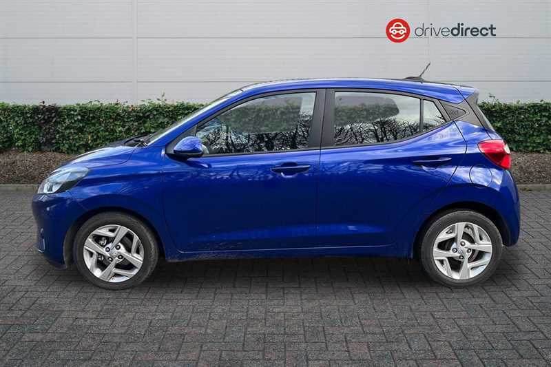 Hyundai I10 1.2 Se Connect Hatchback Euro 6 S YX71TLZ Blue #6