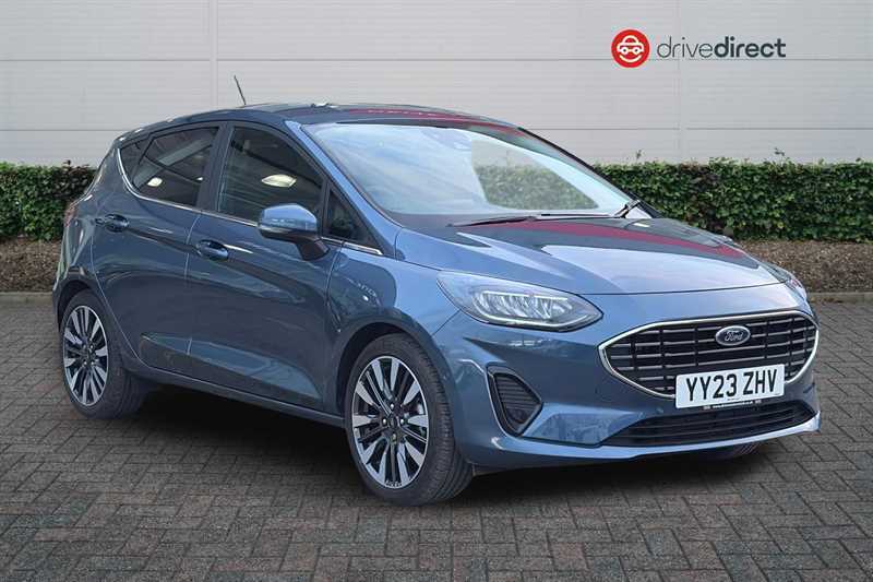 Ford Fiesta 1.0T Ecoboost Titanium X Hatchback Manu Blue