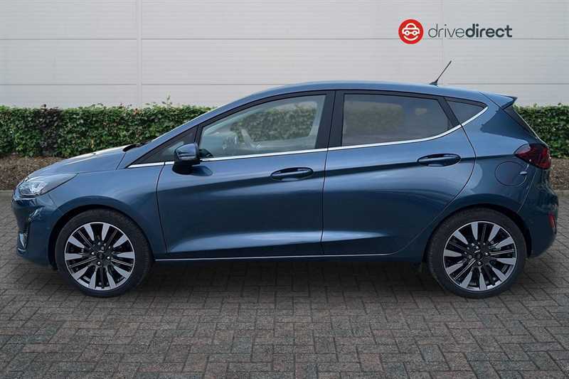 Ford Fiesta 1.0T Ecoboost Titanium X Hatchback Manu YY23ZHV Blue #6