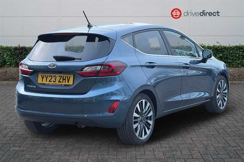Ford Fiesta 1.0T Ecoboost Titanium X Hatchback Manu YY23ZHV Blue #3