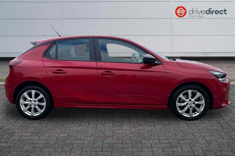 Vauxhall Corsa 1.2 Turbo Design Hatchback Euro YY73LPU Red #2