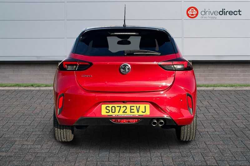 Vauxhall Corsa 1.2 Turbo Ultimate Hatchback Euro SO72EVJ Red #4