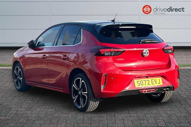 Vauxhall Corsa 1.2 Turbo Ultimate Hatchback Euro SO72EVJ Red #5