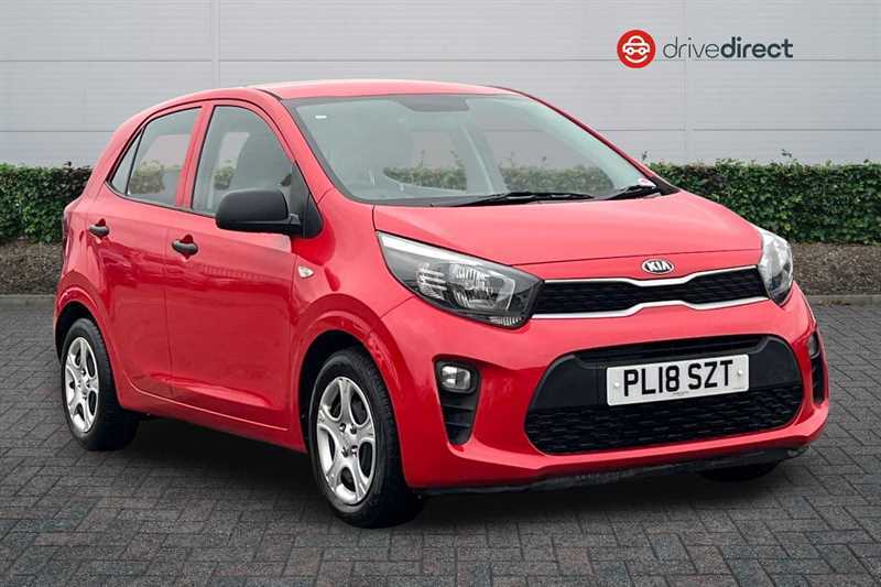 Kia Picanto 1.0 1 Hatchback Euro 6 66 Bhp Red