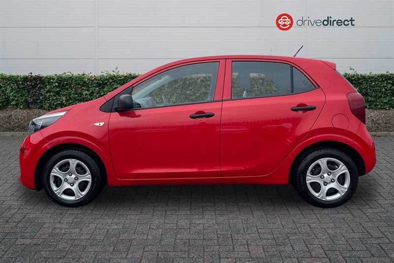 Kia Picanto 1.0 1 Hatchback Euro 6 66 Bhp PL18SZT Red #6