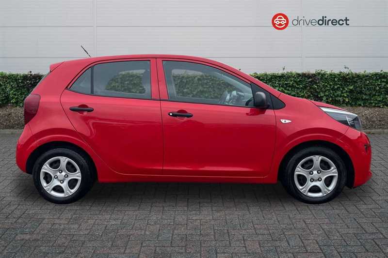 Kia Picanto 1.0 1 Hatchback Euro 6 66 Bhp PL18SZT Red #2