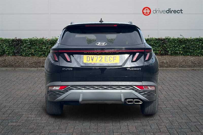 Hyundai Tucson 1.6 T-gdi Mhev Ultimate Suv Hybrid Dct DV72ECF Black #4