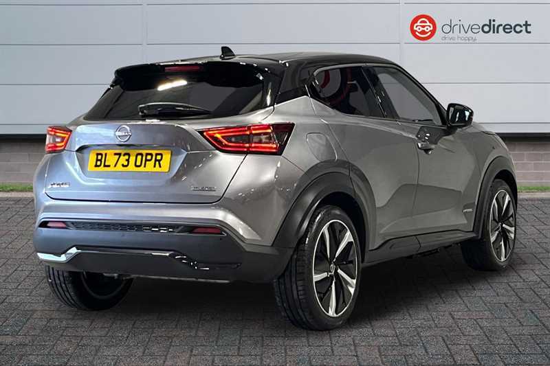 Nissan Juke 1.6 Tekna Suv Hybrid Euro 6 143 BL73OPR Grey #3