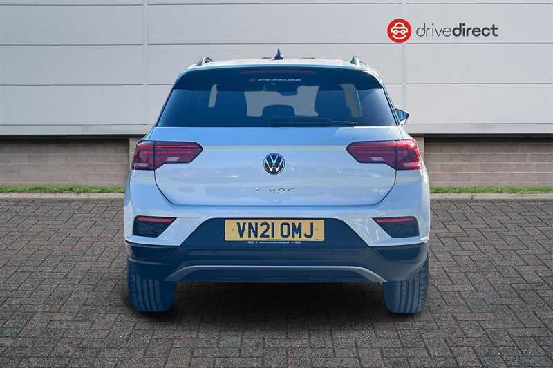 Volkswagen T-Roc 1.5 Tsi Evo Black Edition Suv Dsg Euro VN21OMJ White #4