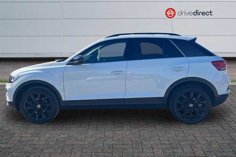 Volkswagen T-Roc 1.5 Tsi Evo Black Edition Suv Dsg Euro VN21OMJ White #6