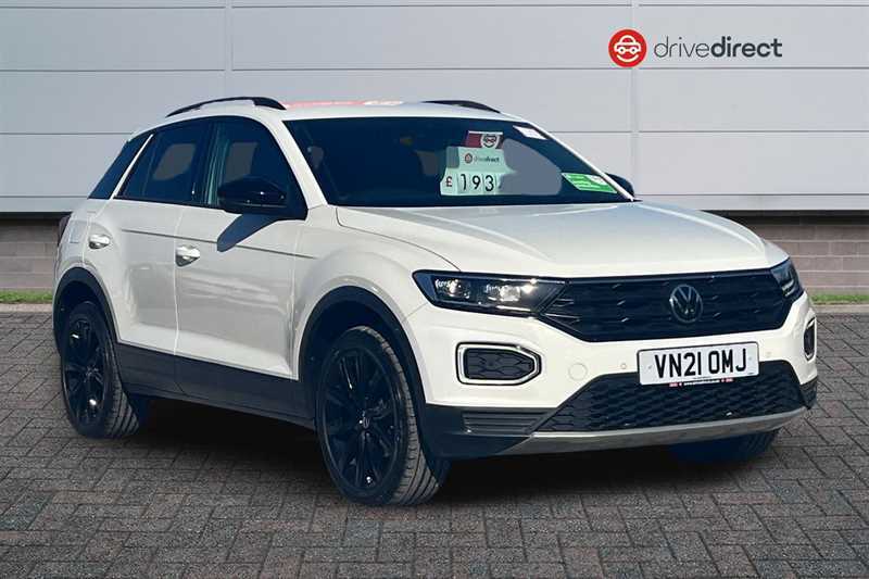 Volkswagen T-Roc 1.5 Tsi Evo Black Edition Suv Dsg Euro White